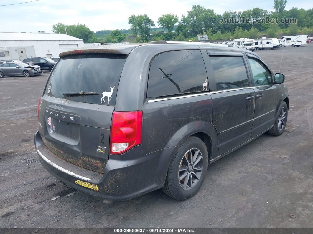 2017 Dodge Grand Caravan Sxt Gray vin: 2C4RDGCG9HR596062