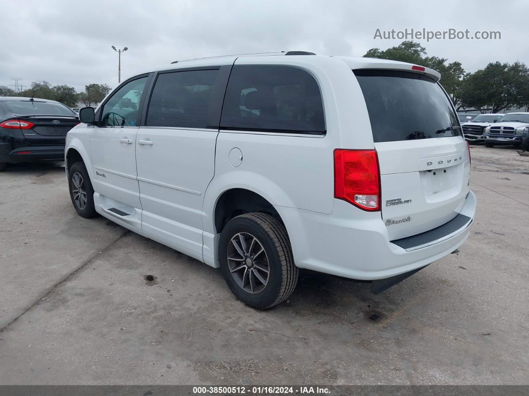 2017 Dodge Grand Caravan Sxt White vin: 2C4RDGCG9HR625284