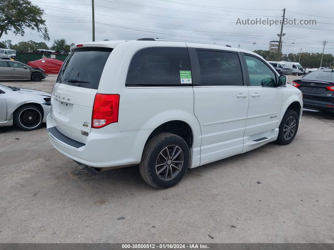 2017 Dodge Grand Caravan Sxt White vin: 2C4RDGCG9HR625284