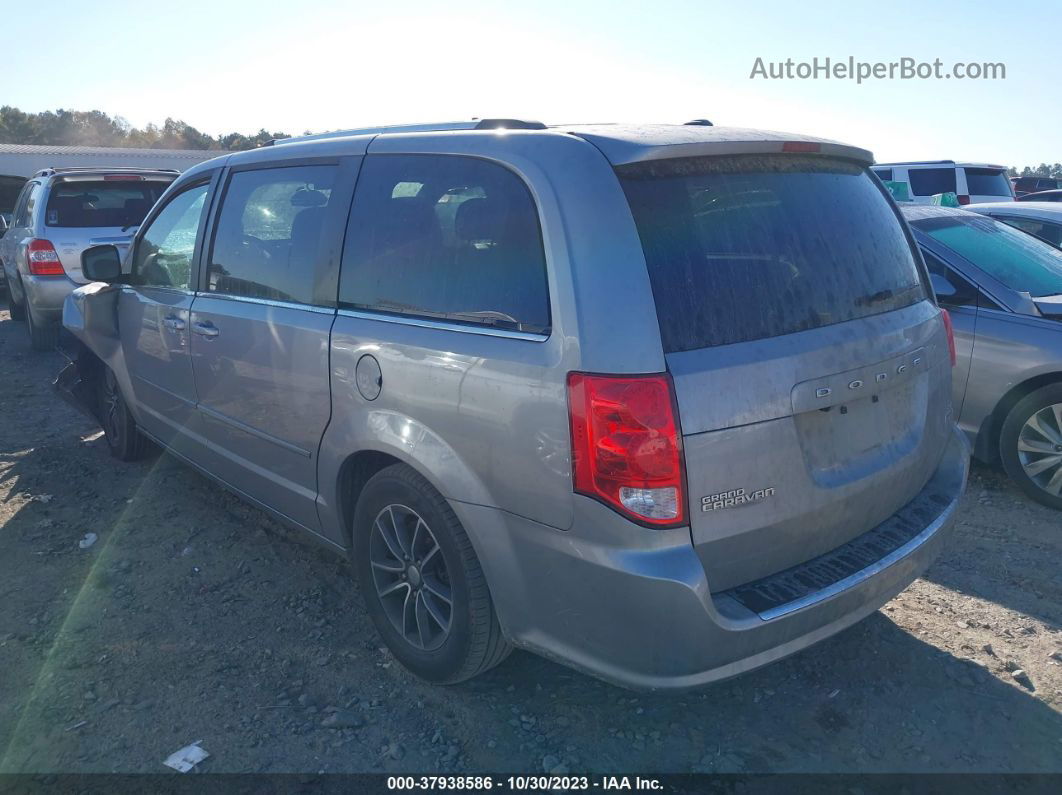 2017 Dodge Grand Caravan Sxt Silver vin: 2C4RDGCG9HR664361