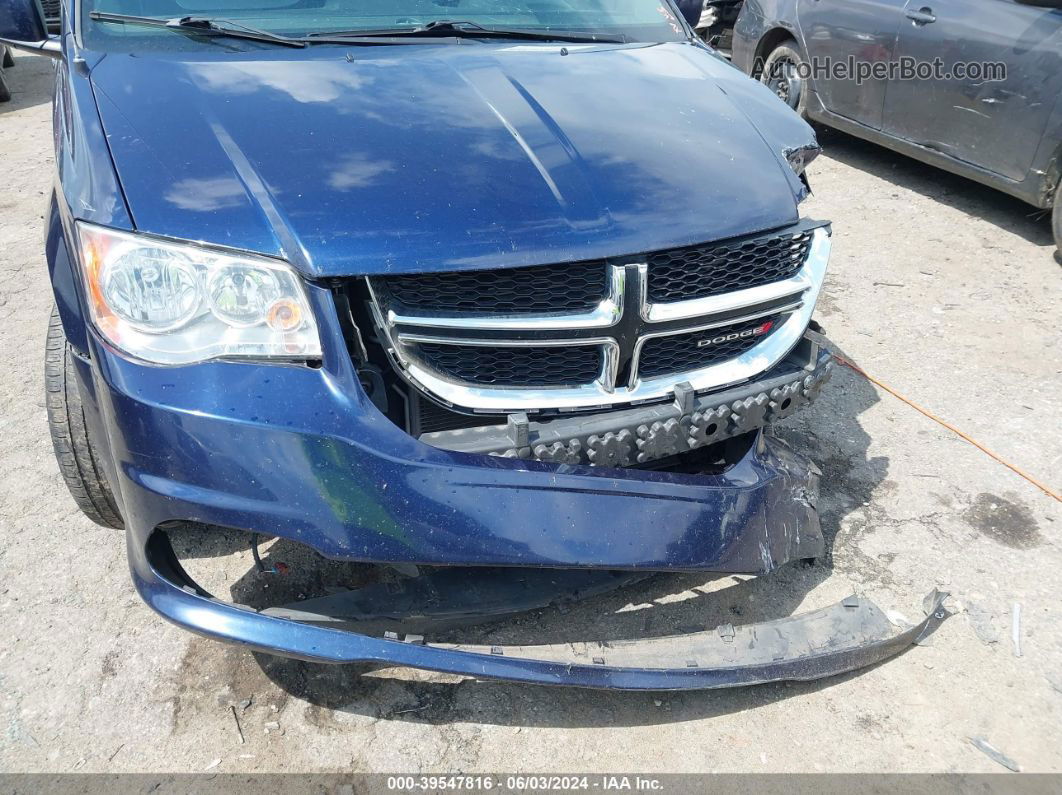 2017 Dodge Grand Caravan Sxt Синий vin: 2C4RDGCG9HR675358