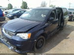 2017 Dodge Grand Caravan Sxt Dark Blue vin: 2C4RDGCG9HR715082