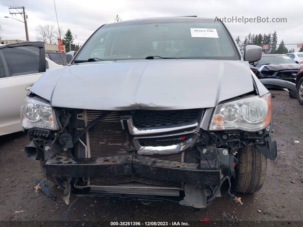 2017 Dodge Grand Caravan Sxt Silver vin: 2C4RDGCG9HR852779