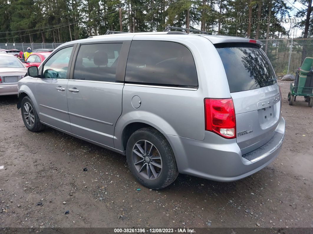 2017 Dodge Grand Caravan Sxt Серебряный vin: 2C4RDGCG9HR852779