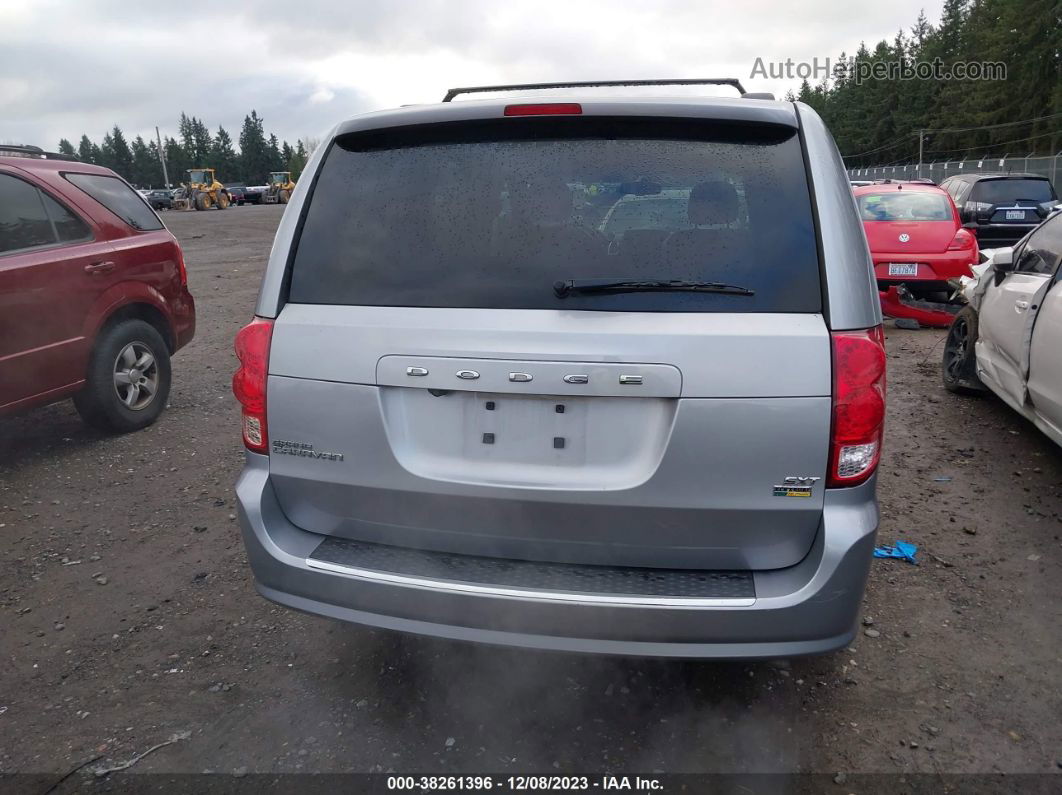 2017 Dodge Grand Caravan Sxt Silver vin: 2C4RDGCG9HR852779