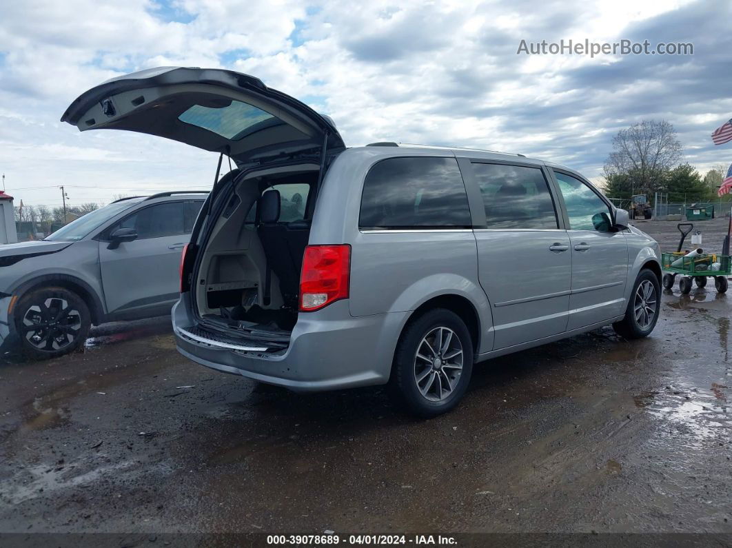 2017 Dodge Grand Caravan Sxt Gray vin: 2C4RDGCG9HR853141