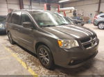 2017 Dodge Grand Caravan Sxt Gray vin: 2C4RDGCGXHR557660