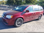 2017 Dodge Grand Caravan Sxt Burgundy vin: 2C4RDGCGXHR617095