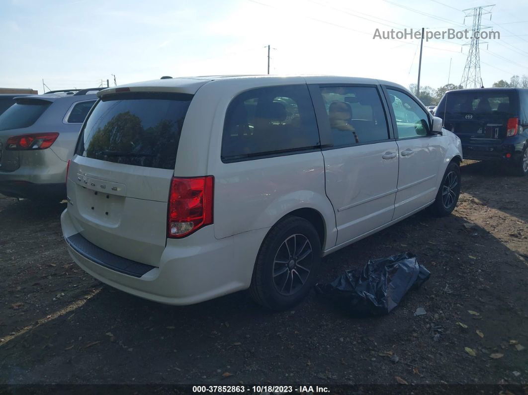 2017 Dodge Grand Caravan Sxt Белый vin: 2C4RDGCGXHR625682