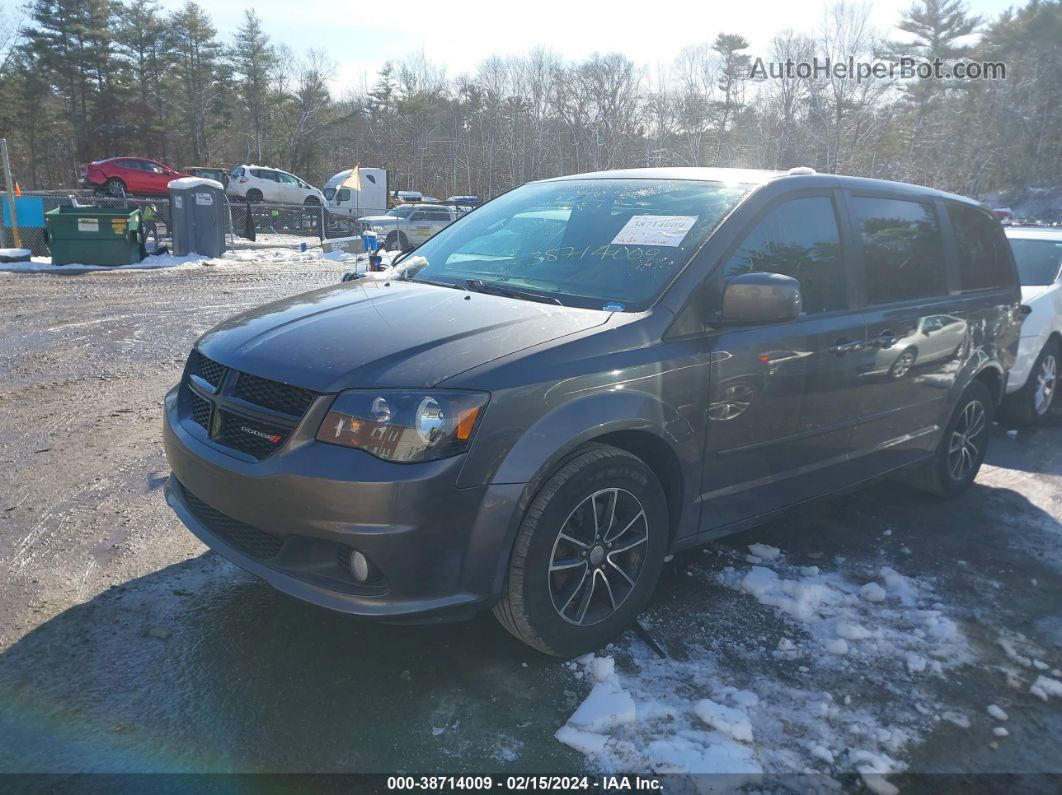 2017 Dodge Grand Caravan Sxt Gray vin: 2C4RDGCGXHR631885