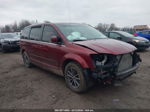 2017 Dodge Grand Caravan Sxt Red vin: 2C4RDGCGXHR696333