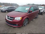 2017 Dodge Grand Caravan Sxt Red vin: 2C4RDGCGXHR717424