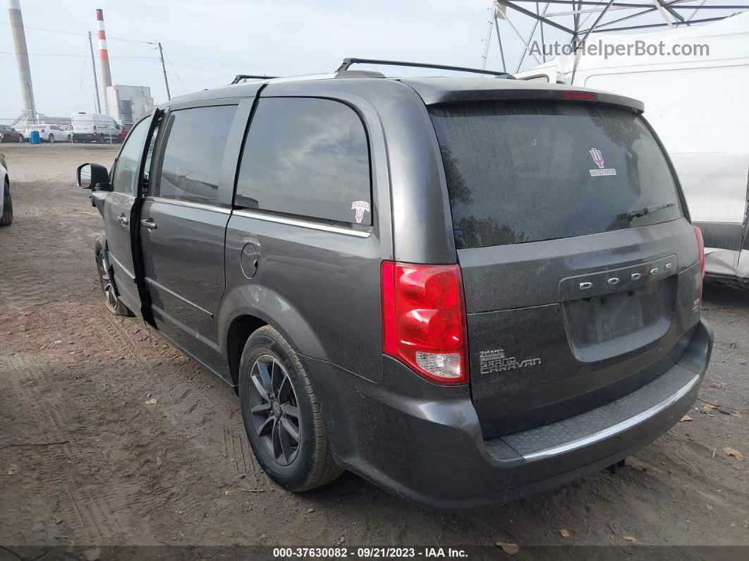 2017 Dodge Grand Caravan Sxt Gray vin: 2C4RDGCGXHR801890