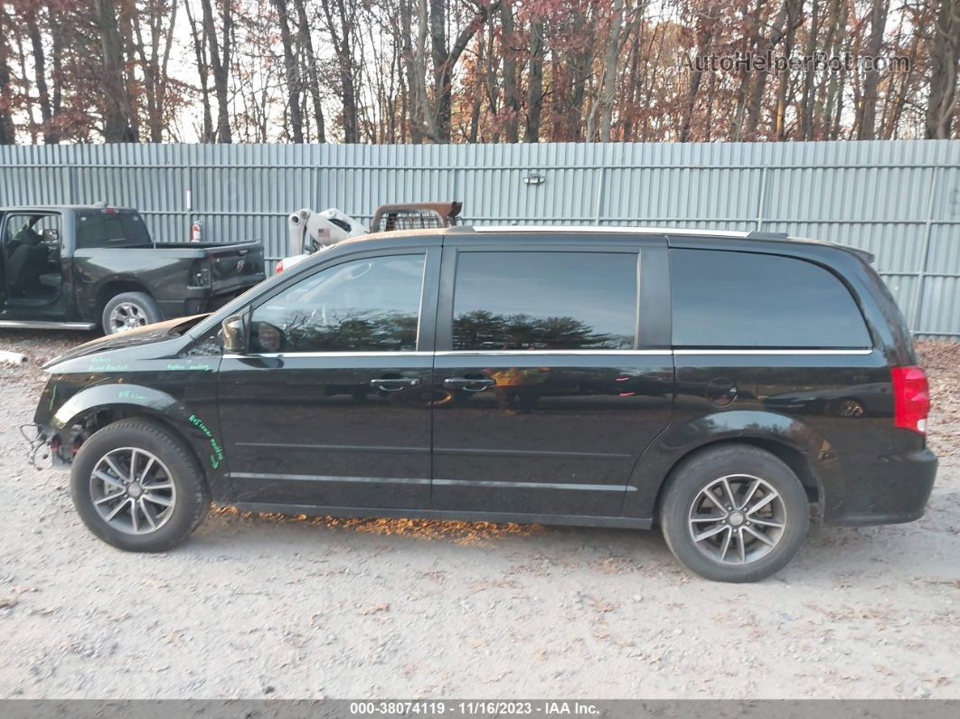 2017 Dodge Grand Caravan Sxt Черный vin: 2C4RDGCGXHR805776