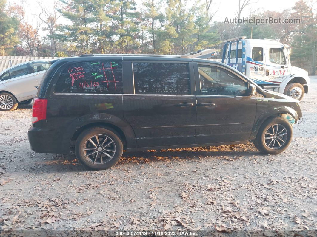 2017 Dodge Grand Caravan Sxt Черный vin: 2C4RDGCGXHR805776