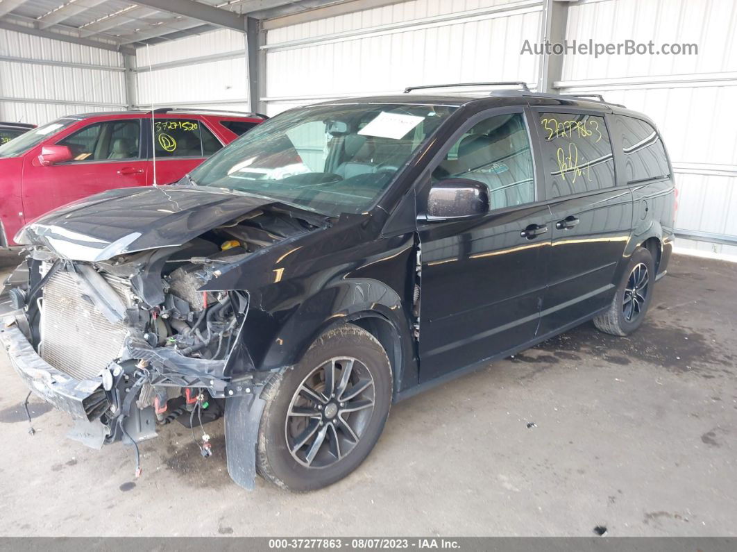 2017 Dodge Grand Caravan Gt Black vin: 2C4RDGEG0HR694166