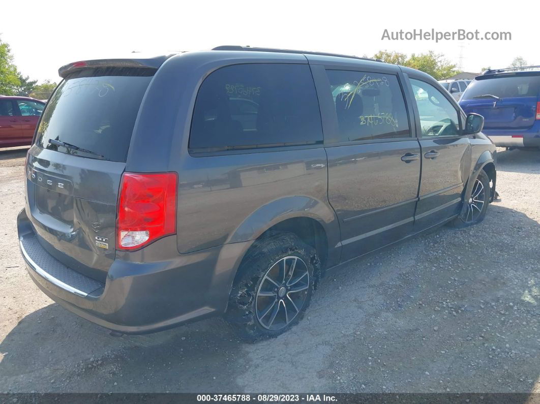 2017 Dodge Grand Caravan Gt Gray vin: 2C4RDGEG0HR760991