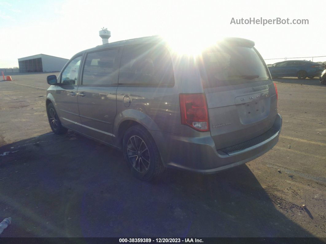 2017 Dodge Grand Caravan Gt Silver vin: 2C4RDGEG1HR596487