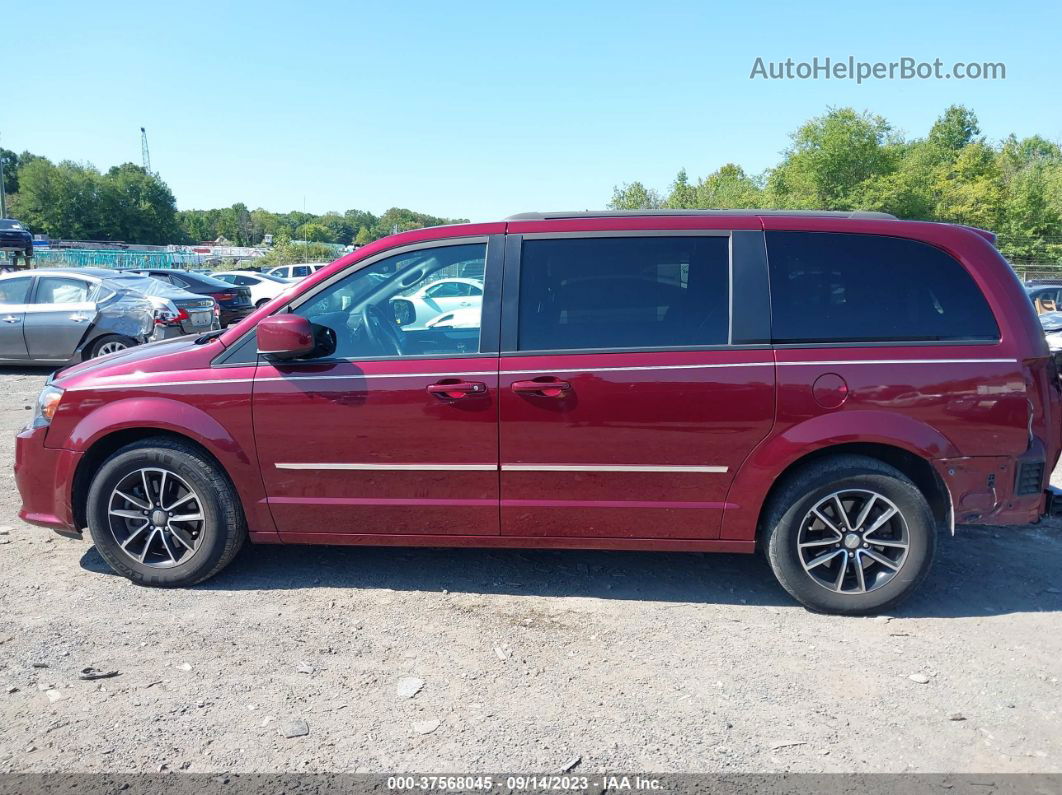 2017 Dodge Grand Caravan Gt Красный vin: 2C4RDGEG2HR813495