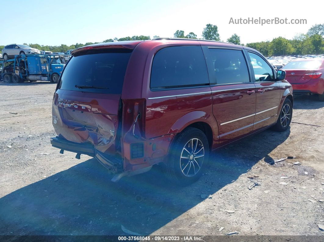 2017 Dodge Grand Caravan Gt Red vin: 2C4RDGEG2HR813495