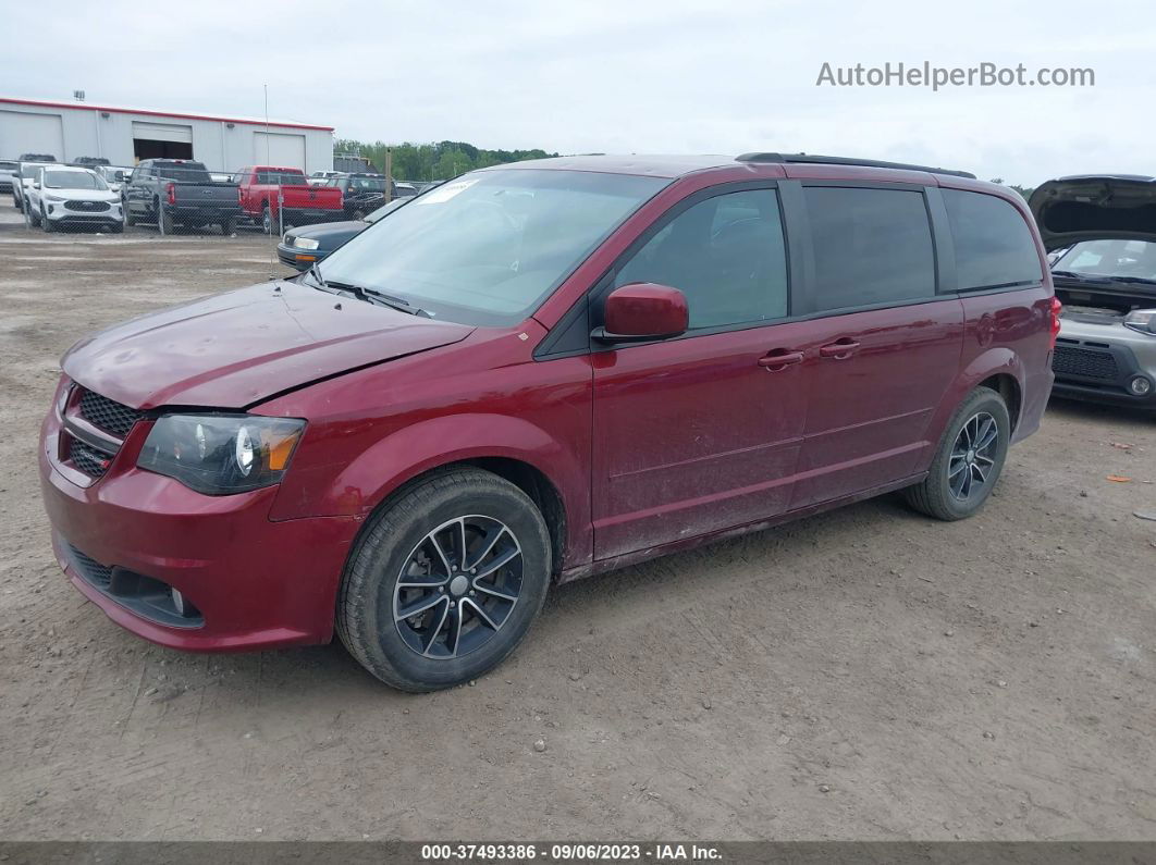 2017 Dodge Grand Caravan Gt Maroon vin: 2C4RDGEG3HR773704