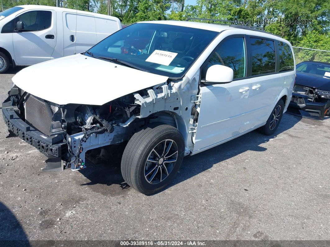 2017 Dodge Grand Caravan Gt White vin: 2C4RDGEG3HR813599