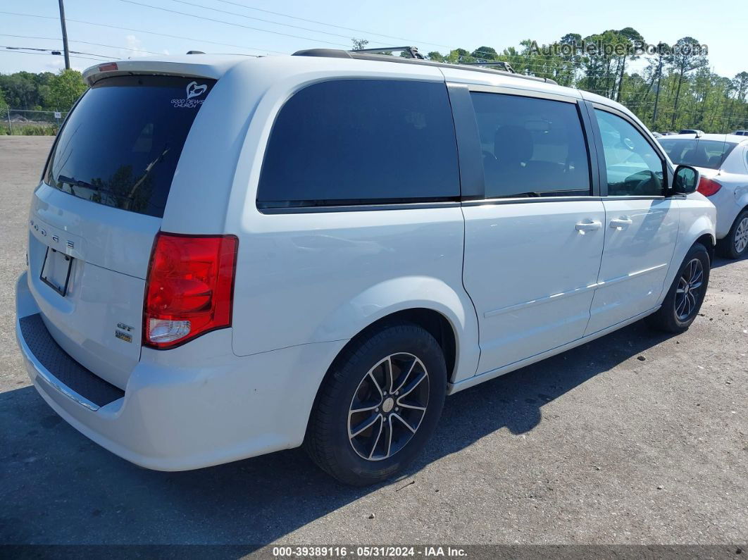 2017 Dodge Grand Caravan Gt White vin: 2C4RDGEG3HR813599