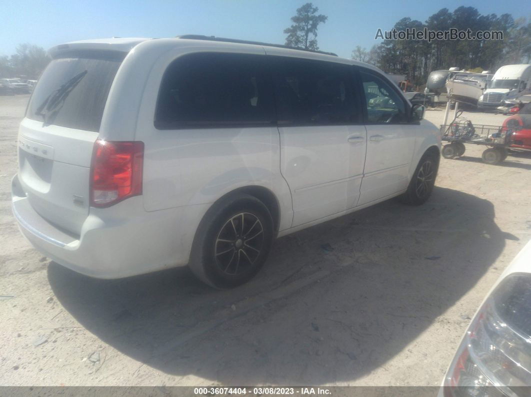 2017 Dodge Grand Caravan Gt White vin: 2C4RDGEG4HR731798