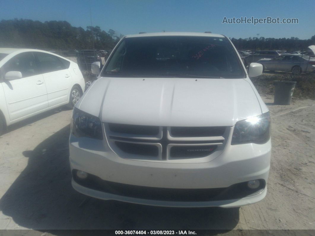 2017 Dodge Grand Caravan Gt White vin: 2C4RDGEG4HR731798