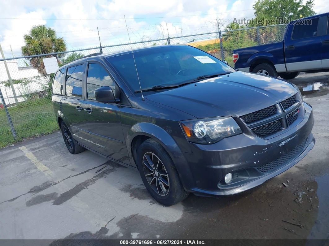 2017 Dodge Grand Caravan Gt Gray vin: 2C4RDGEG4HR814437