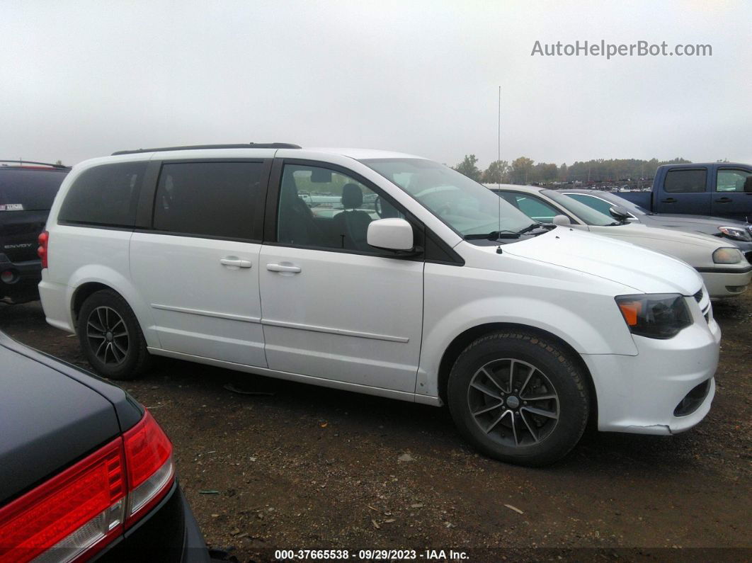 2017 Dodge Grand Caravan Gt White vin: 2C4RDGEG4HR842934