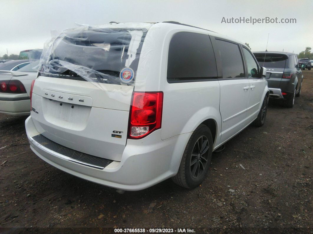 2017 Dodge Grand Caravan Gt White vin: 2C4RDGEG4HR842934