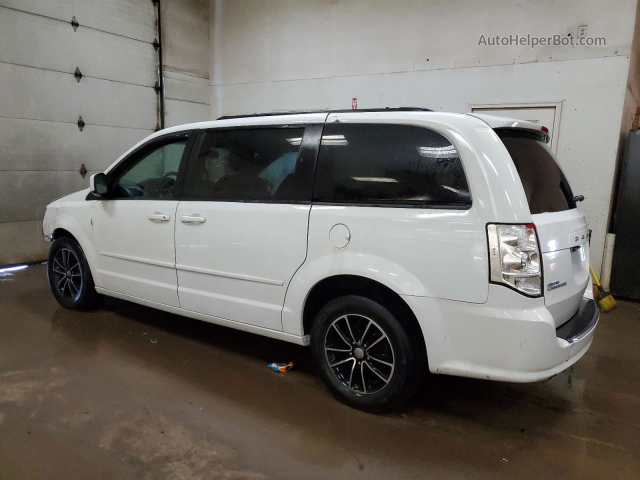 2017 Dodge Grand Caravan Gt White vin: 2C4RDGEG4HR842934