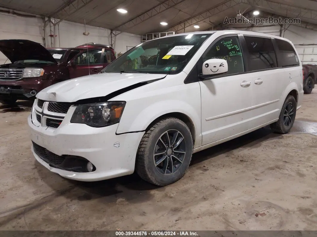 2017 Dodge Grand Caravan Gt Белый vin: 2C4RDGEG5HR783683