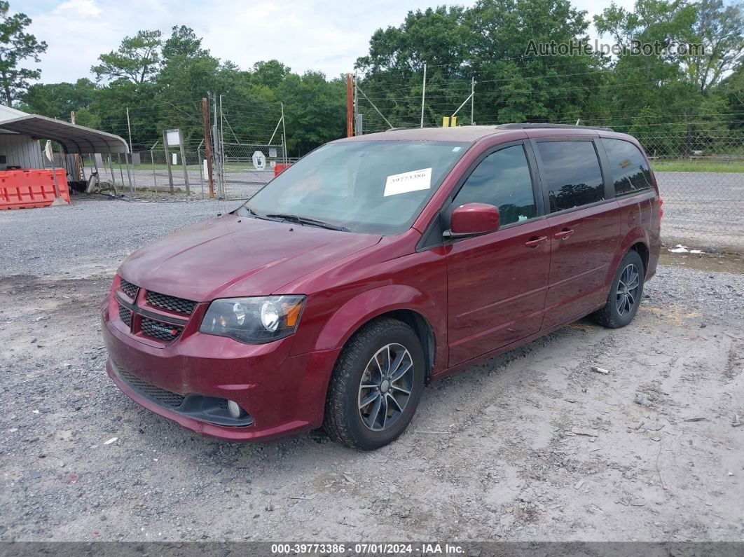 2017 Dodge Grand Caravan Gt Бордовый vin: 2C4RDGEG6HR696990