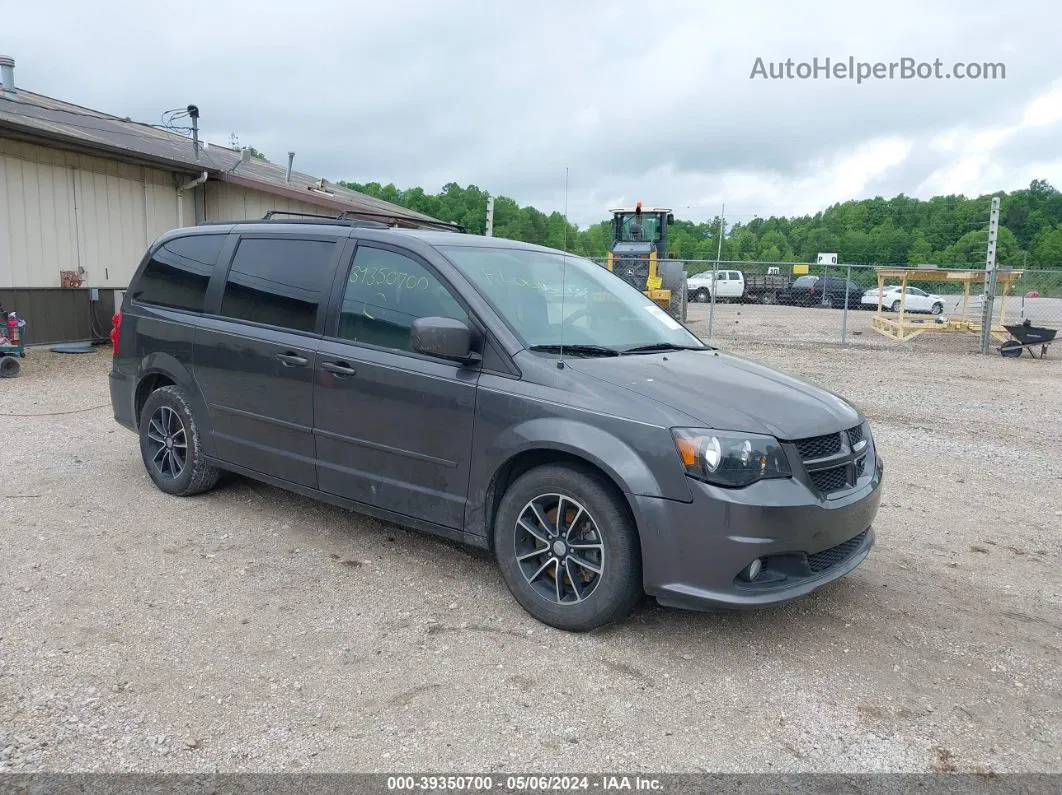 2017 Dodge Grand Caravan Gt Черный vin: 2C4RDGEG6HR798614