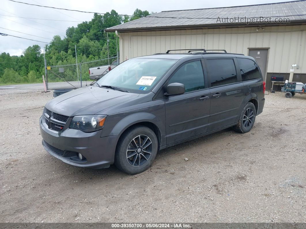 2017 Dodge Grand Caravan Gt Черный vin: 2C4RDGEG6HR798614