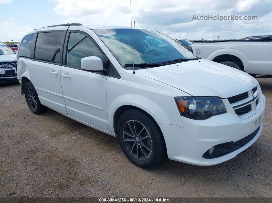 2017 Dodge Grand Caravan Gt White vin: 2C4RDGEG6HR798970