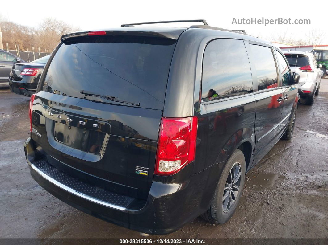 2017 Dodge Grand Caravan Gt Black vin: 2C4RDGEG6HR814049