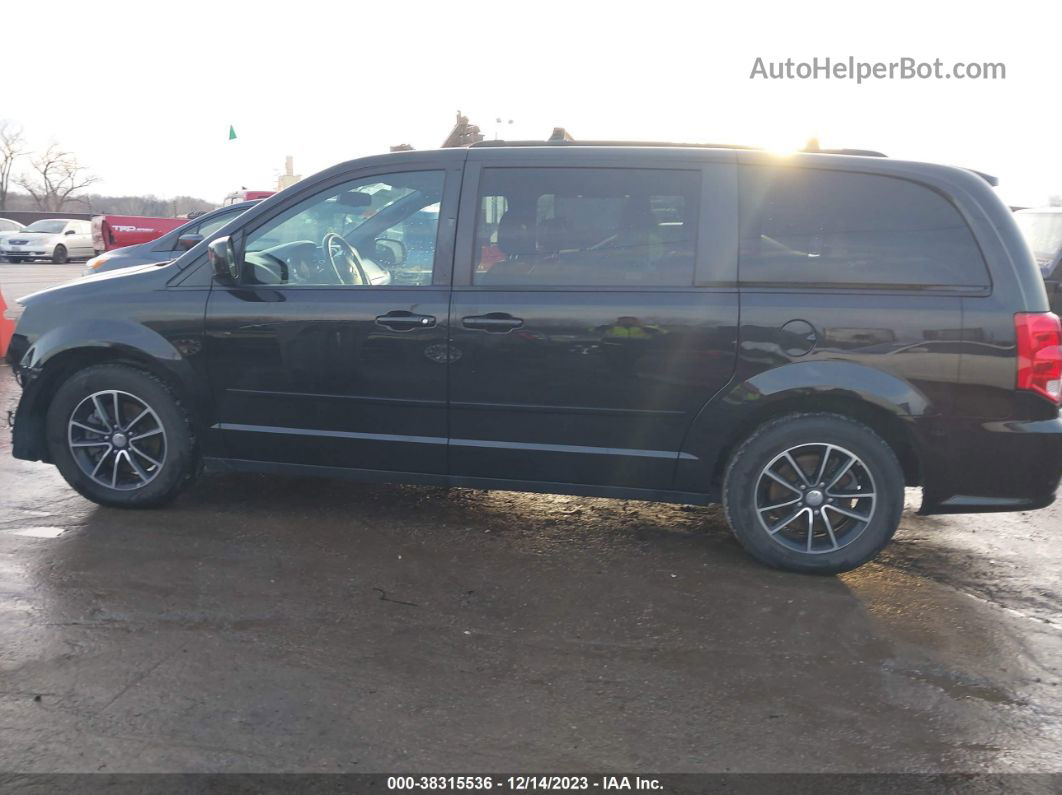 2017 Dodge Grand Caravan Gt Black vin: 2C4RDGEG6HR814049