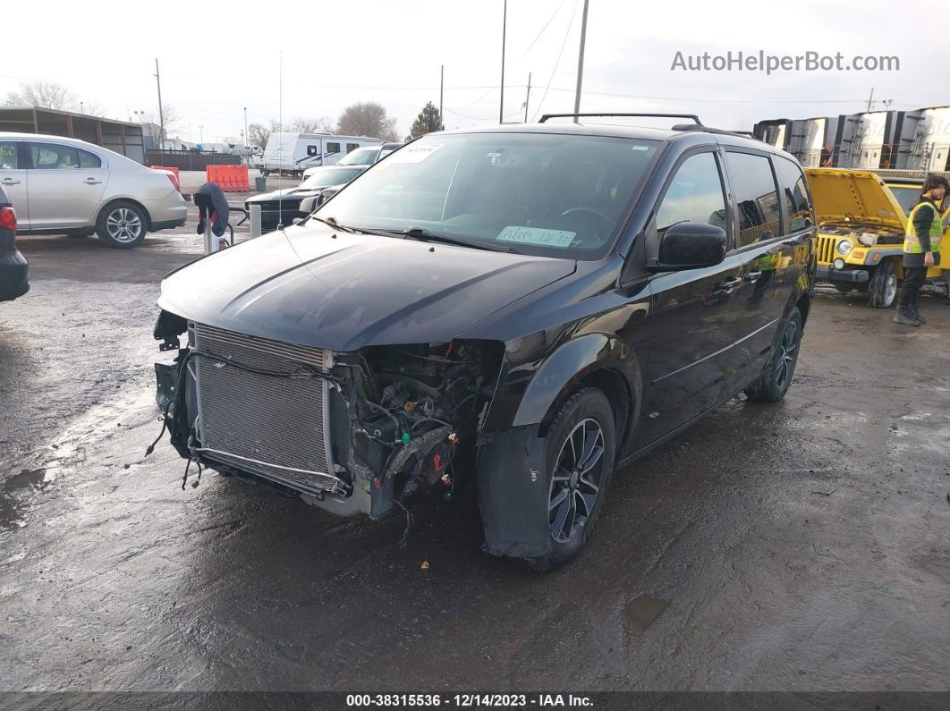 2017 Dodge Grand Caravan Gt Black vin: 2C4RDGEG6HR814049