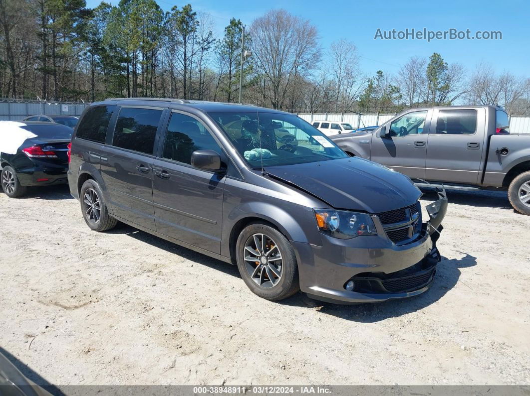 2017 Dodge Grand Caravan Gt Серый vin: 2C4RDGEG6HR847715