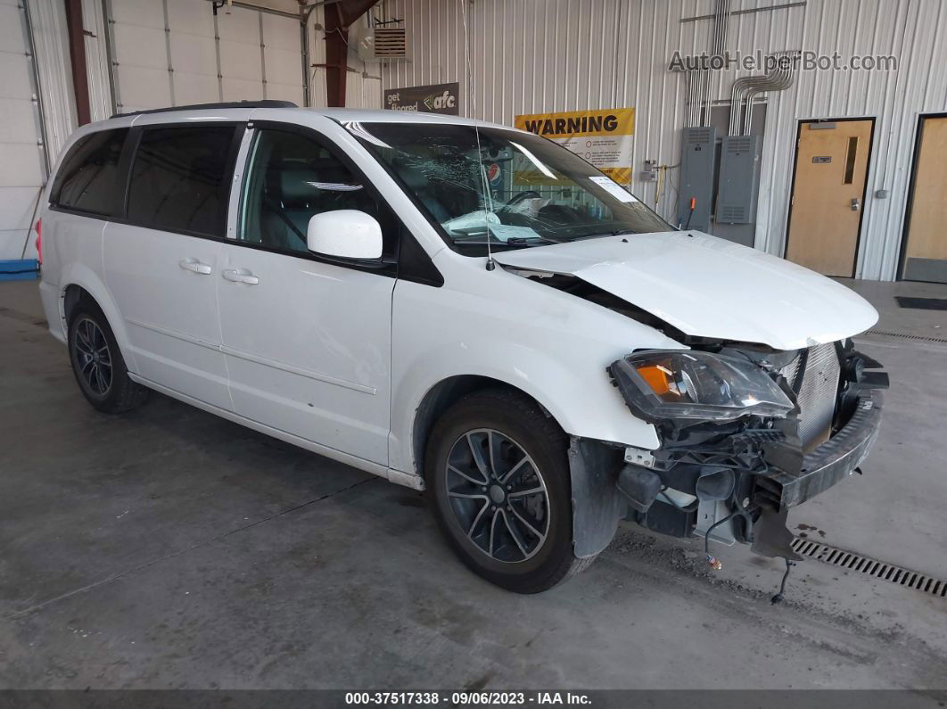 2017 Dodge Grand Caravan Gt White vin: 2C4RDGEG8HR693203