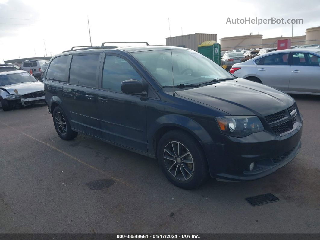 2017 Dodge Grand Caravan Gt Black vin: 2C4RDGEG8HR738057