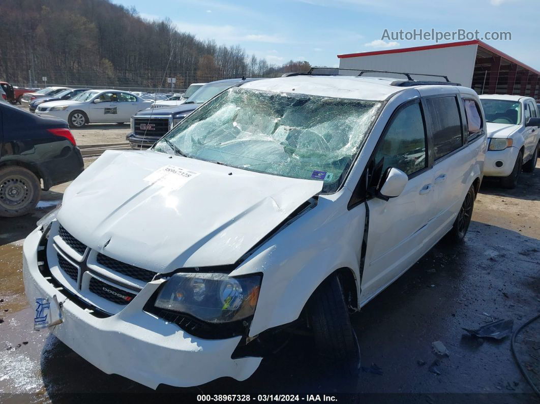 2017 Dodge Grand Caravan Gt White vin: 2C4RDGEG9HR547165