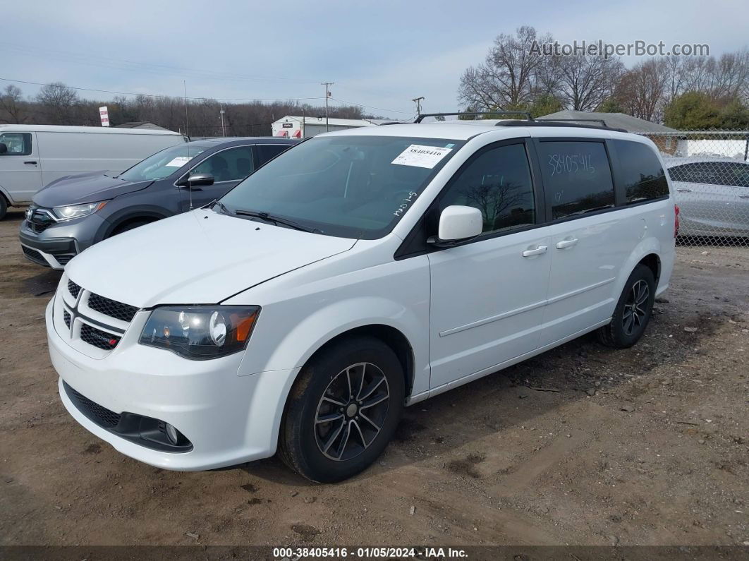 2017 Dodge Grand Caravan Gt White vin: 2C4RDGEG9HR547196