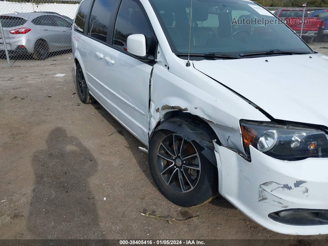 2017 Dodge Grand Caravan Gt White vin: 2C4RDGEG9HR547196