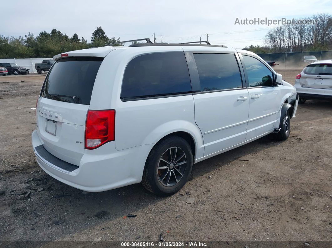 2017 Dodge Grand Caravan Gt Белый vin: 2C4RDGEG9HR547196