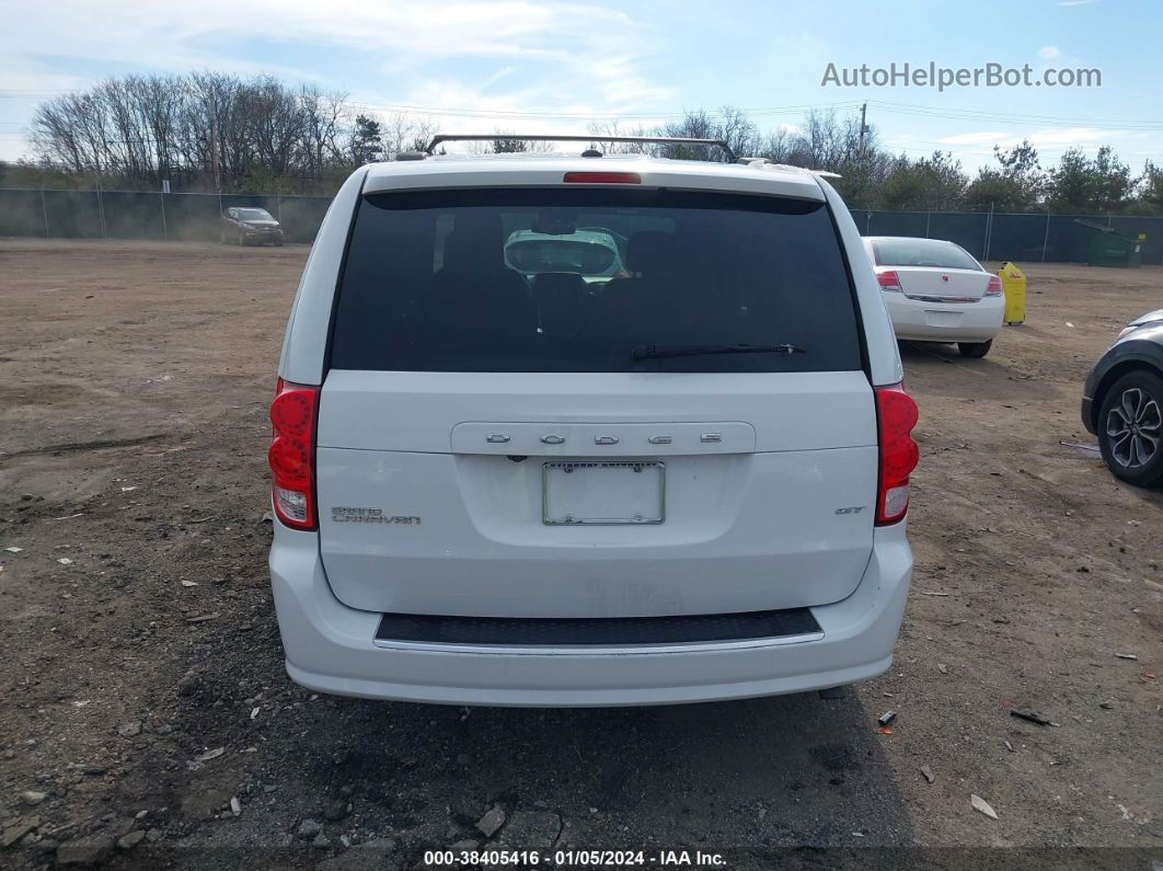 2017 Dodge Grand Caravan Gt White vin: 2C4RDGEG9HR547196