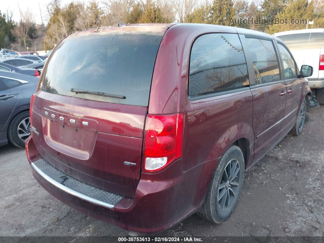 2017 Dodge Grand Caravan Gt Красный vin: 2C4RDGEG9HR567691